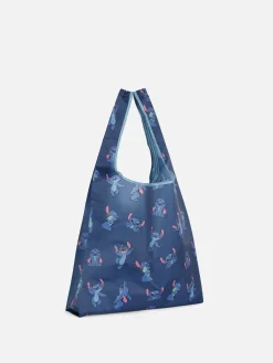 Bolso Shopper Plegable De Stitch De Disney