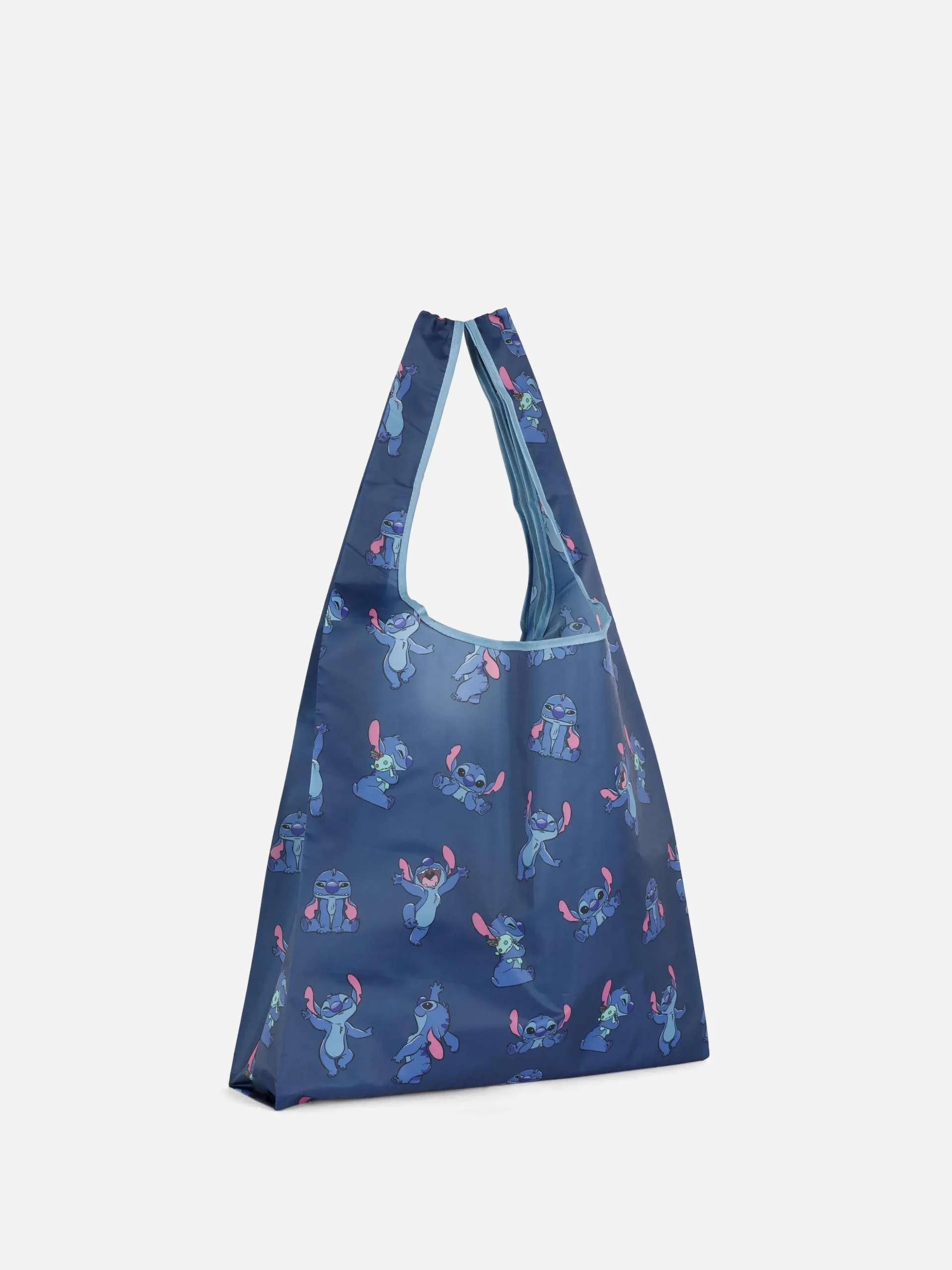 Bolso Shopper Plegable De Stitch De Disney