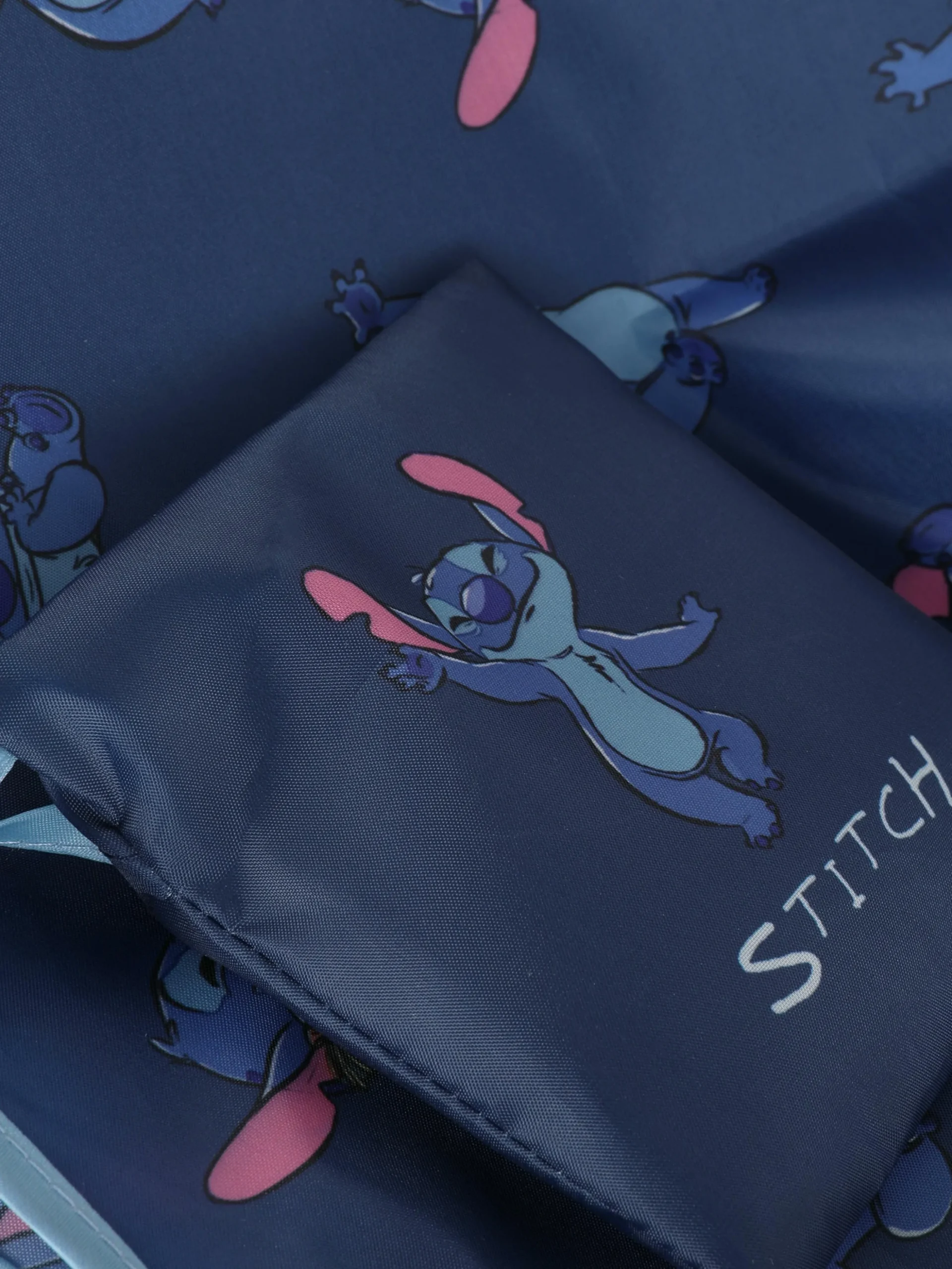 Bolso Shopper Plegable De Stitch De Disney