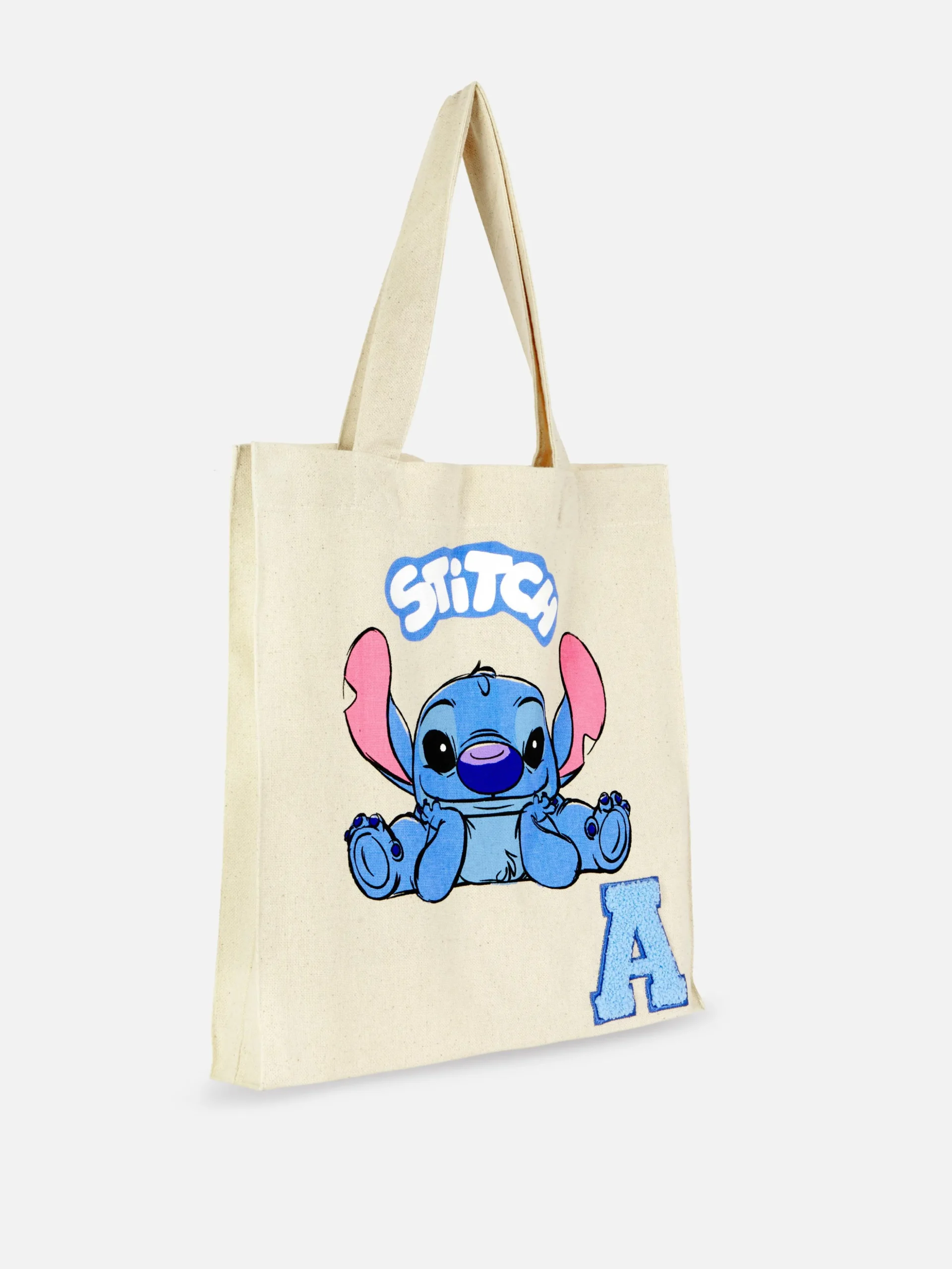 Bolso Tote Con Inicial De Stitch De Disney
