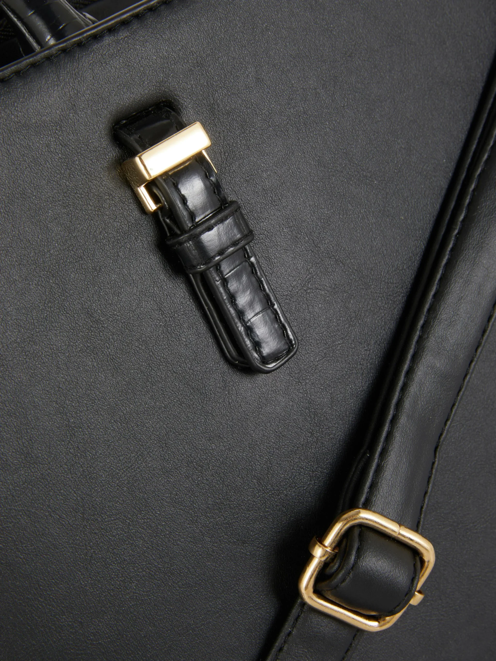 Bolso Tote De Mano De Piel Sintética Extraíble