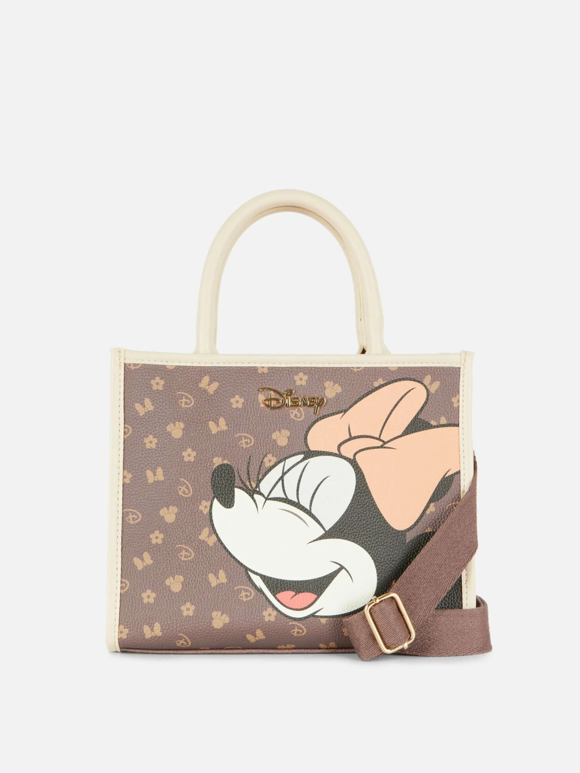 Bolso Tote De Piel Sintética De Minnie De Disney
