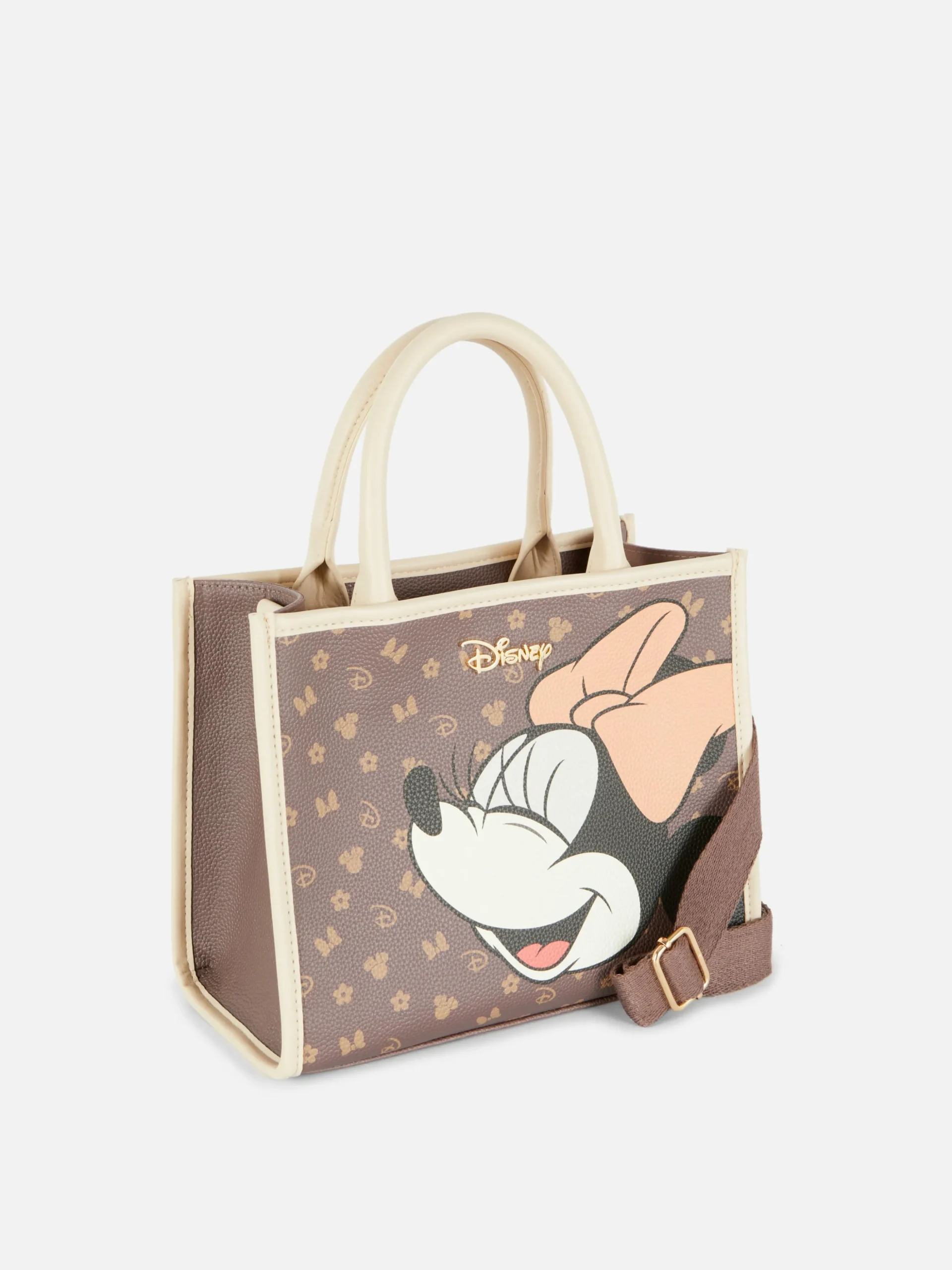 Bolso Tote De Piel Sintética De Minnie De Disney
