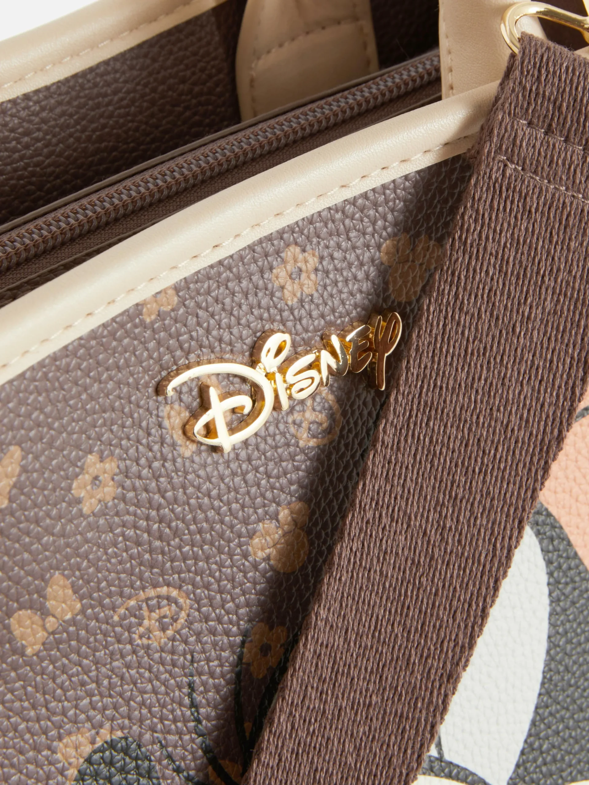 Bolso Tote De Piel Sintética De Minnie De Disney