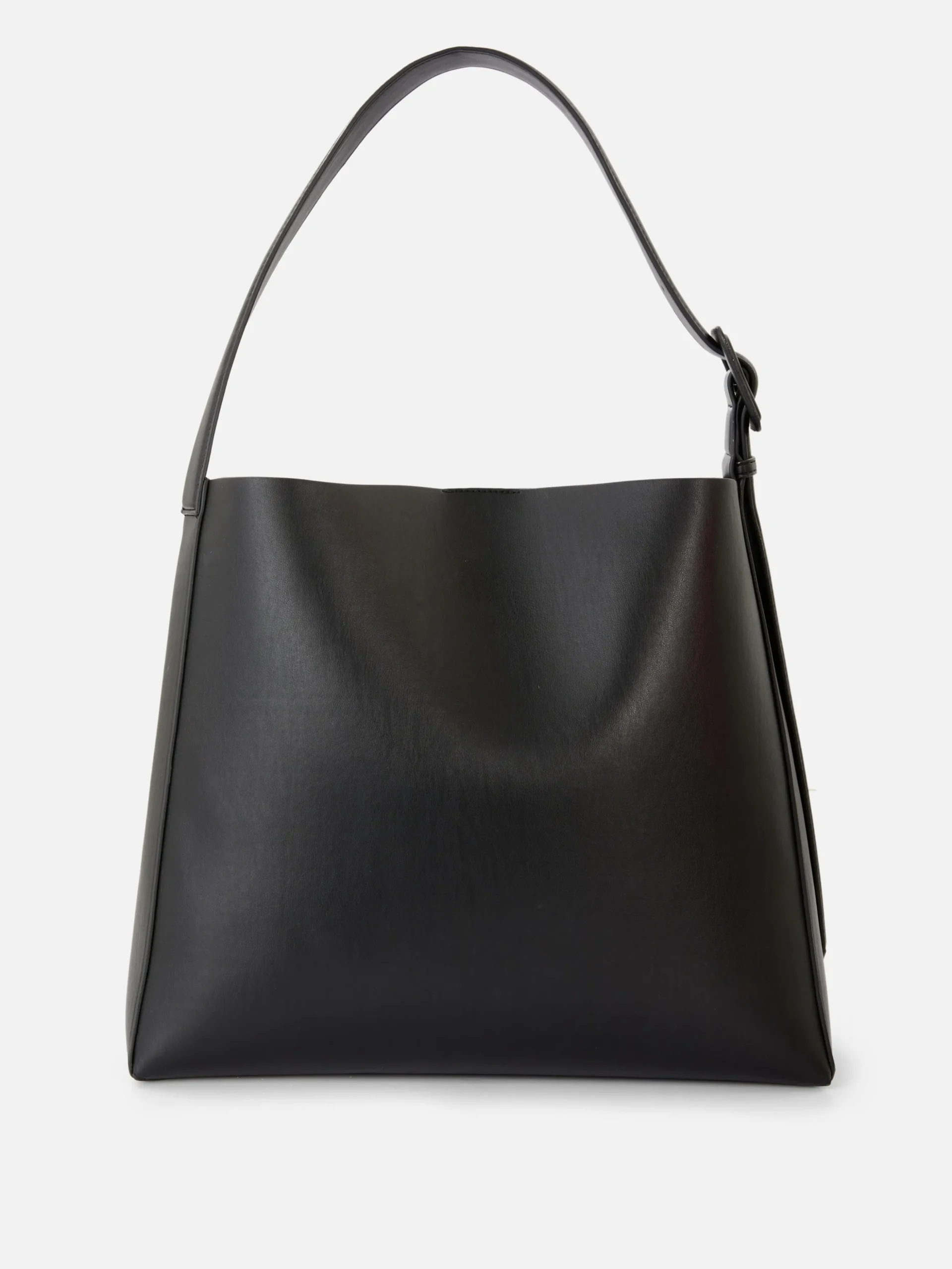 Bolso Tote Tipo Bombonera De Piel Sintética