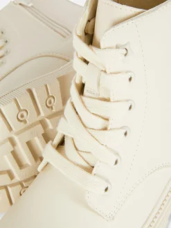 Botas De Suela Gruesa Y Cremallera Lateral