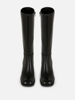 Botas De Tacón Hasta La Rodilla