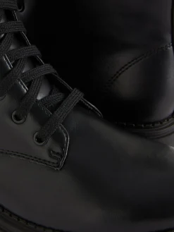 Botas Moteras Con Cordones