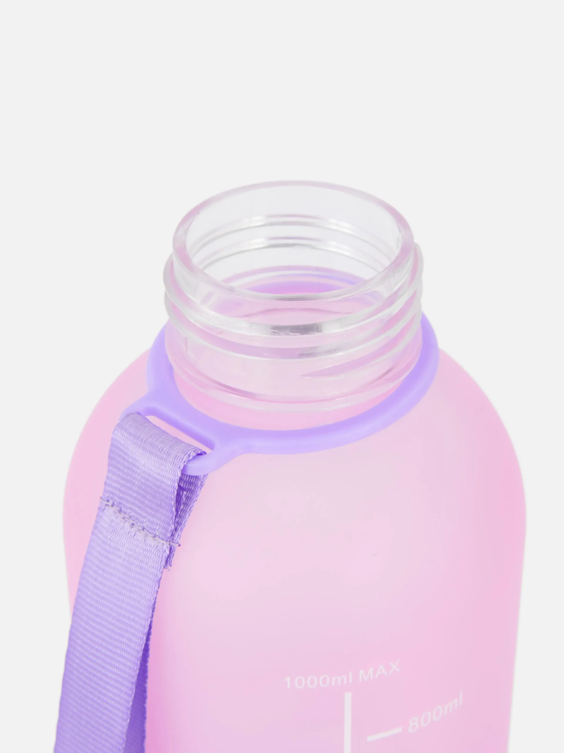 Botella De Agua Con Acabado Escarchado