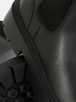 Botines Chelsea De Puntera Redonda