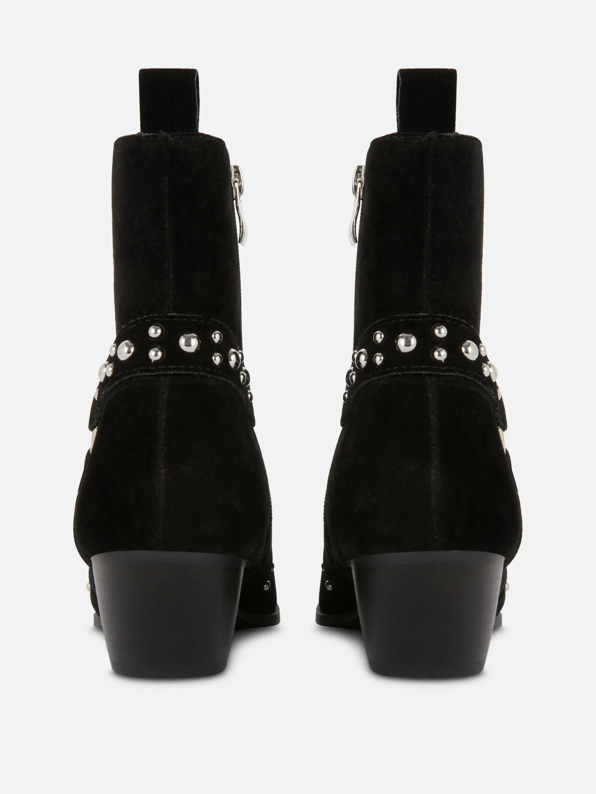 Botines De Antelina Con Tachuelas De Rita Ora