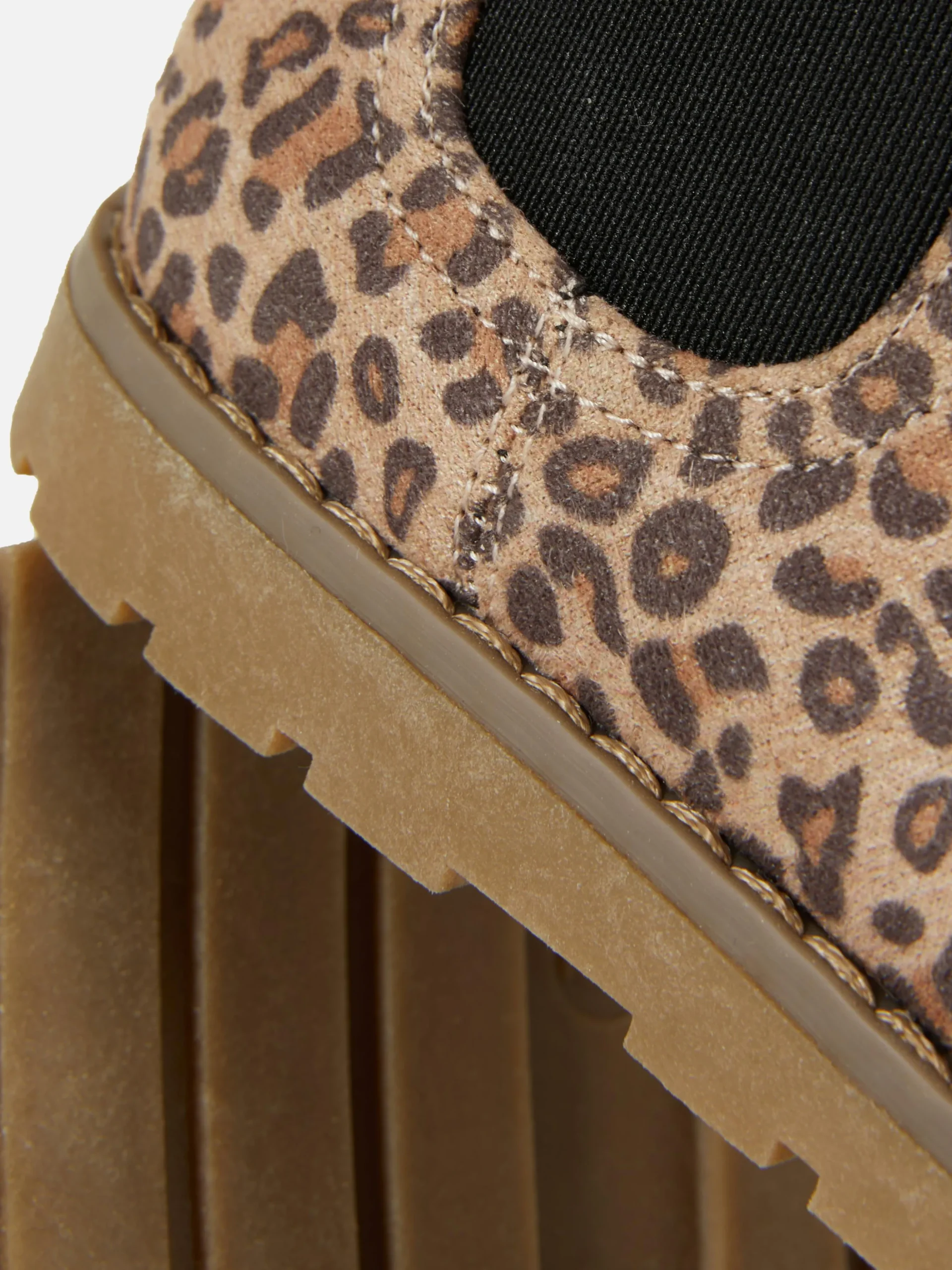 Botines De Leopardo Con Cremallera