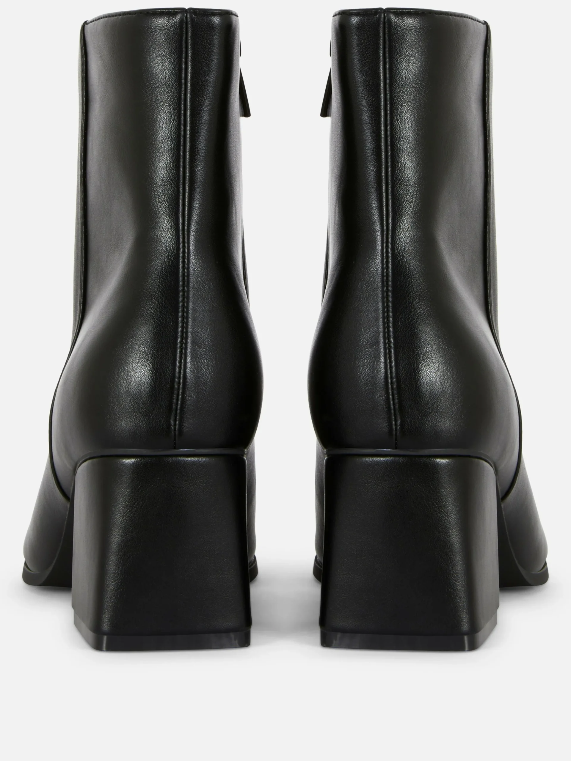 Botines De Tacón Grueso