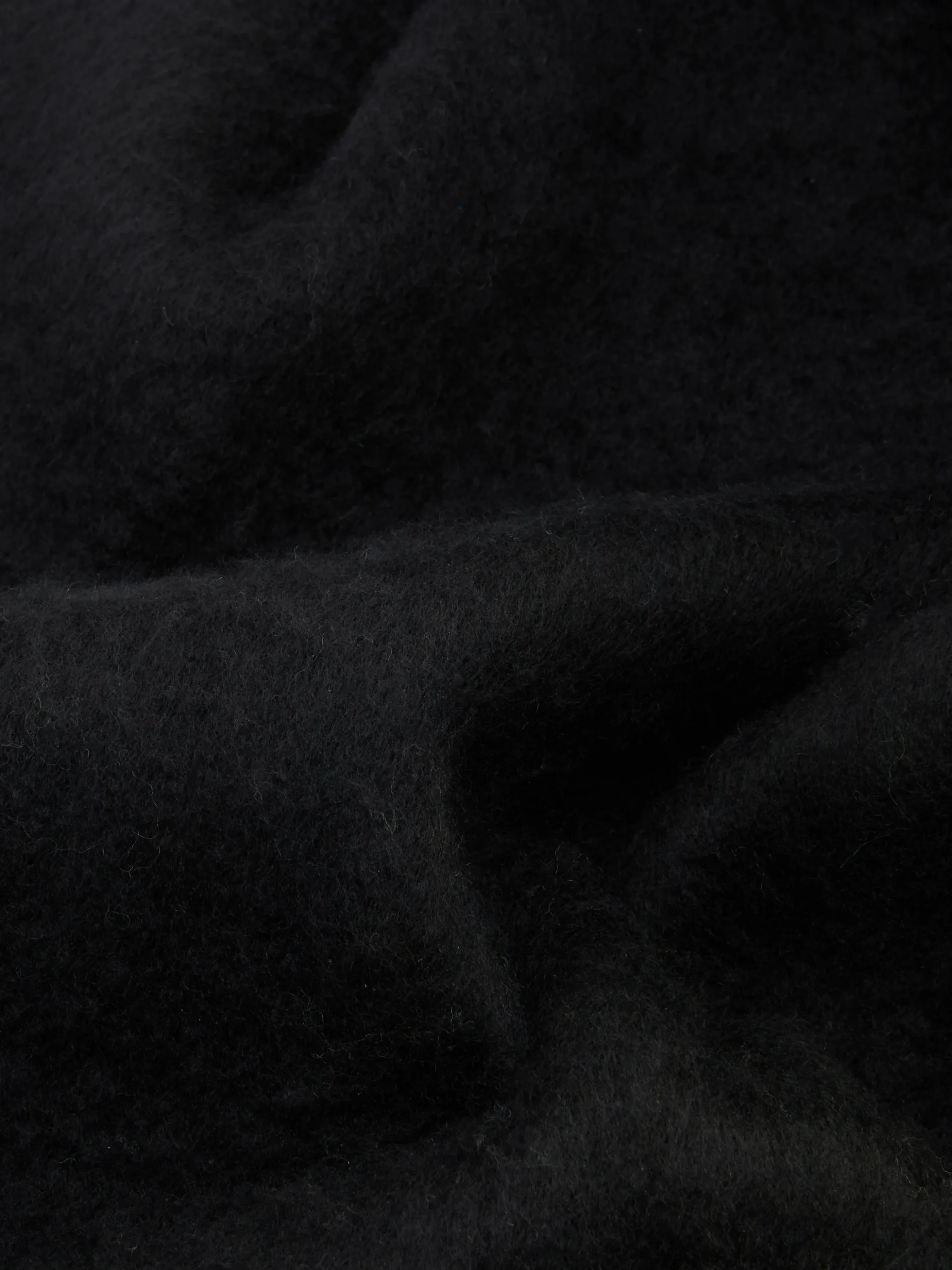 Bufanda Cepillada Con Borlas