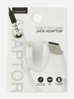 Cable Adaptador De Conector De Audio A USB-C