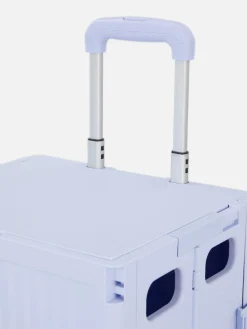 Caja Con Ruedas Y Asa Plegable