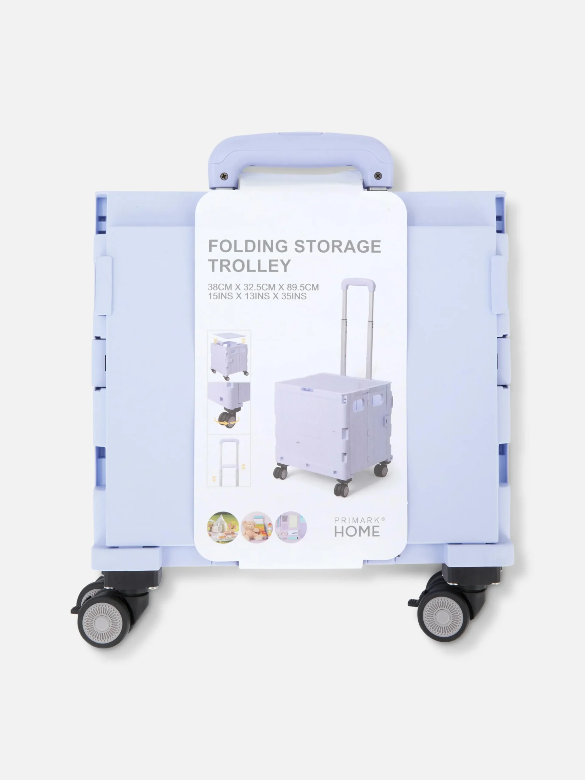 Caja Con Ruedas Y Asa Plegable