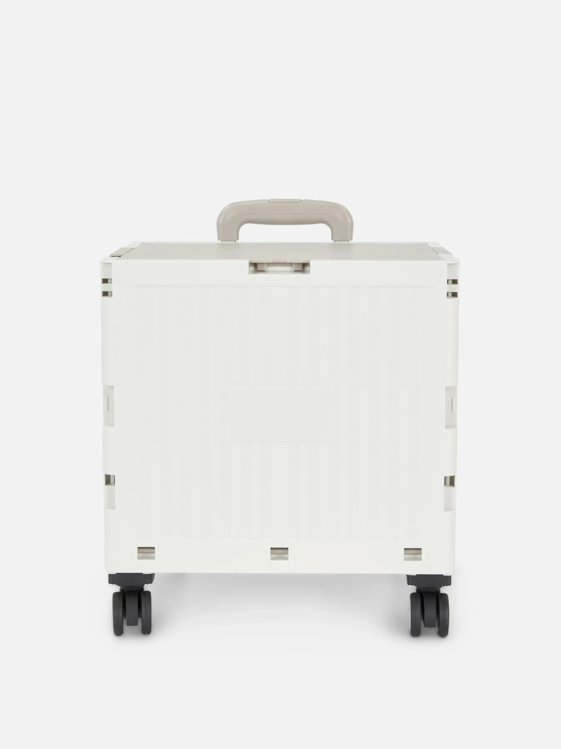 Caja Con Ruedas Y Asa Plegable