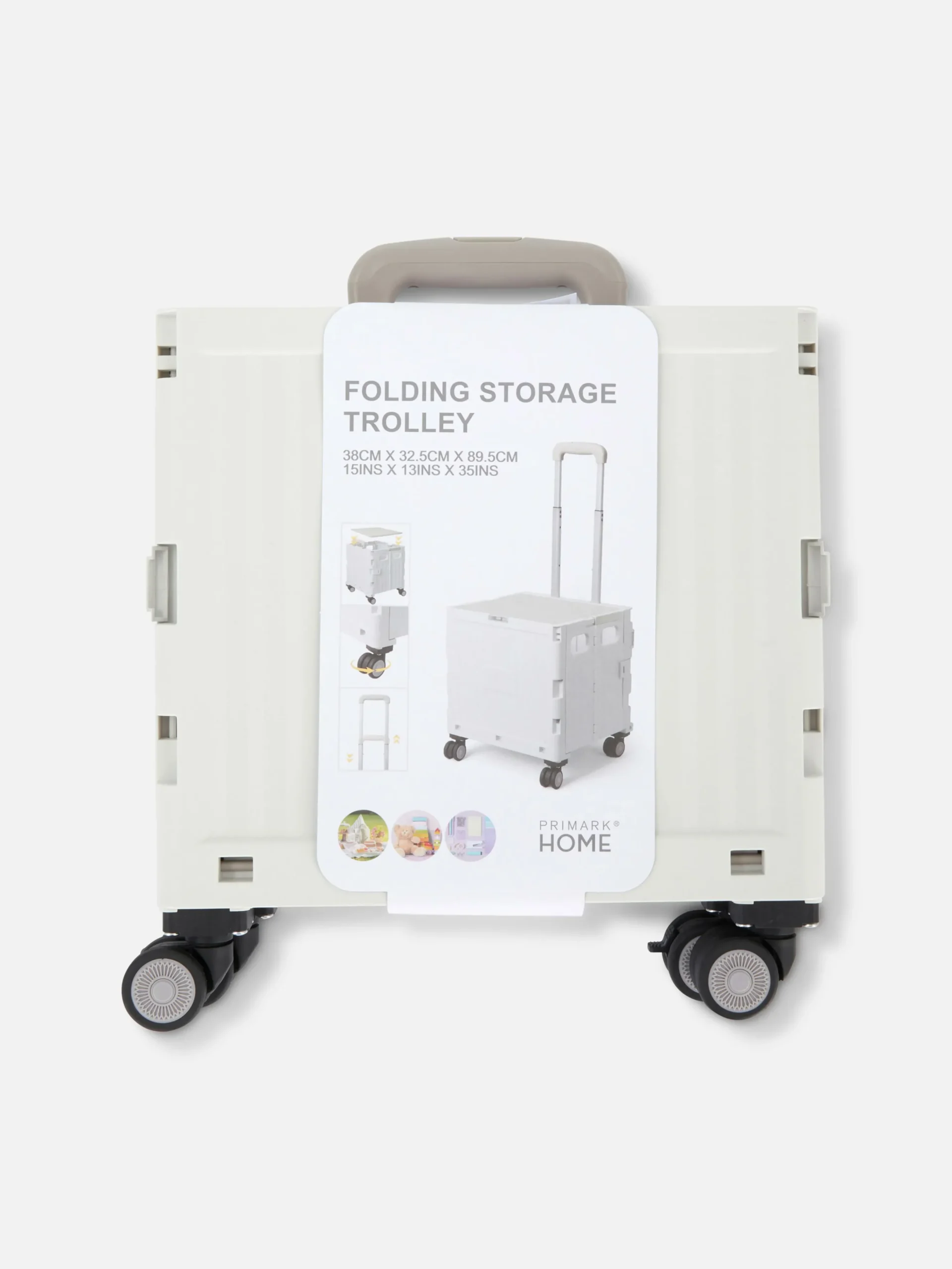 Caja Con Ruedas Y Asa Plegable