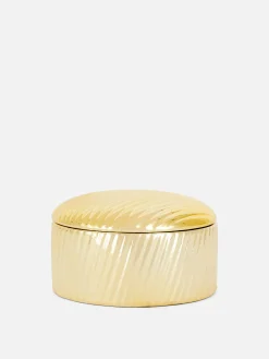 Caja Metalizada Para Abalorios