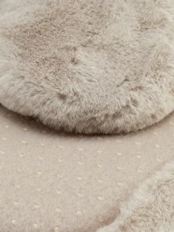 Calcetines Zapatilla De Pelo Sintético