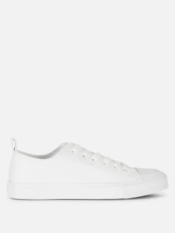 Calzado Deportivo De Caña Baja Y Piel Sintética