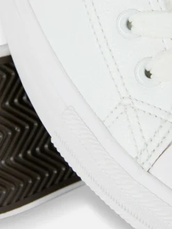 Calzado Deportivo De Caña Baja Y Piel Sintética