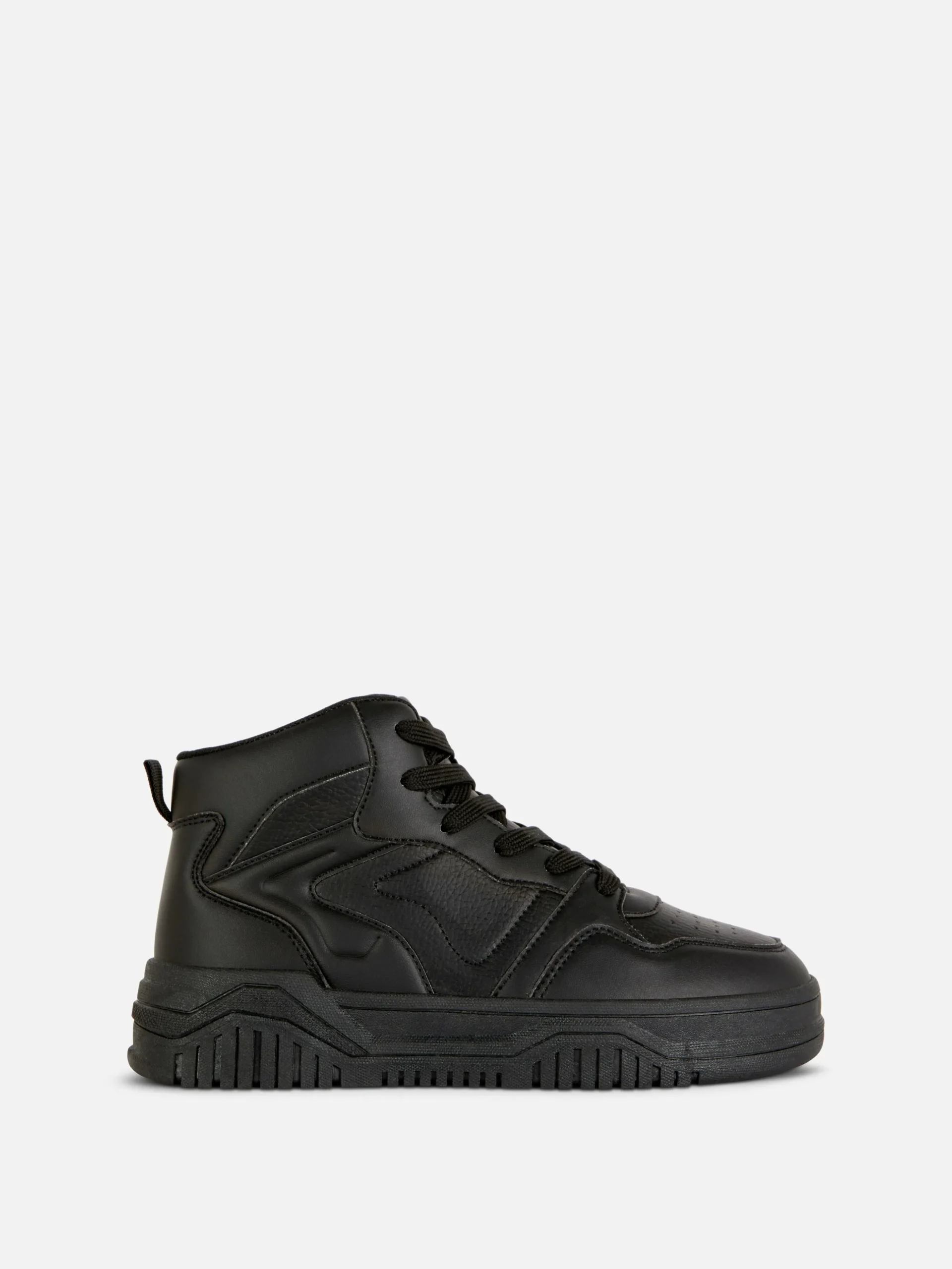 Calzado Deportivo De Caña Alta Con Suela Gruesa