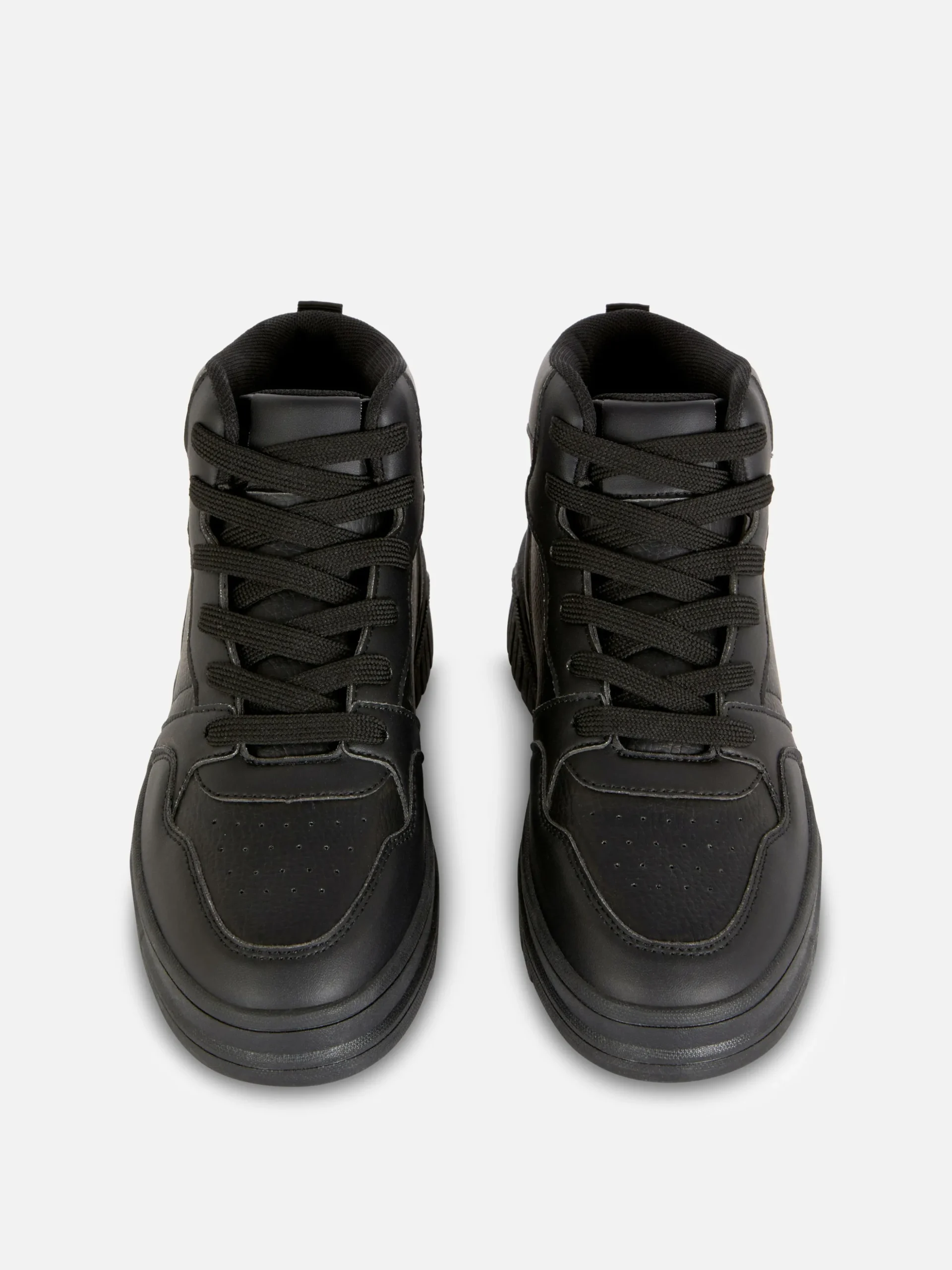 Calzado Deportivo De Caña Alta Con Suela Gruesa