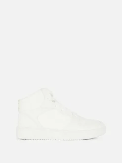 Calzado Deportivo De Caña Alta Con Suela Gruesa