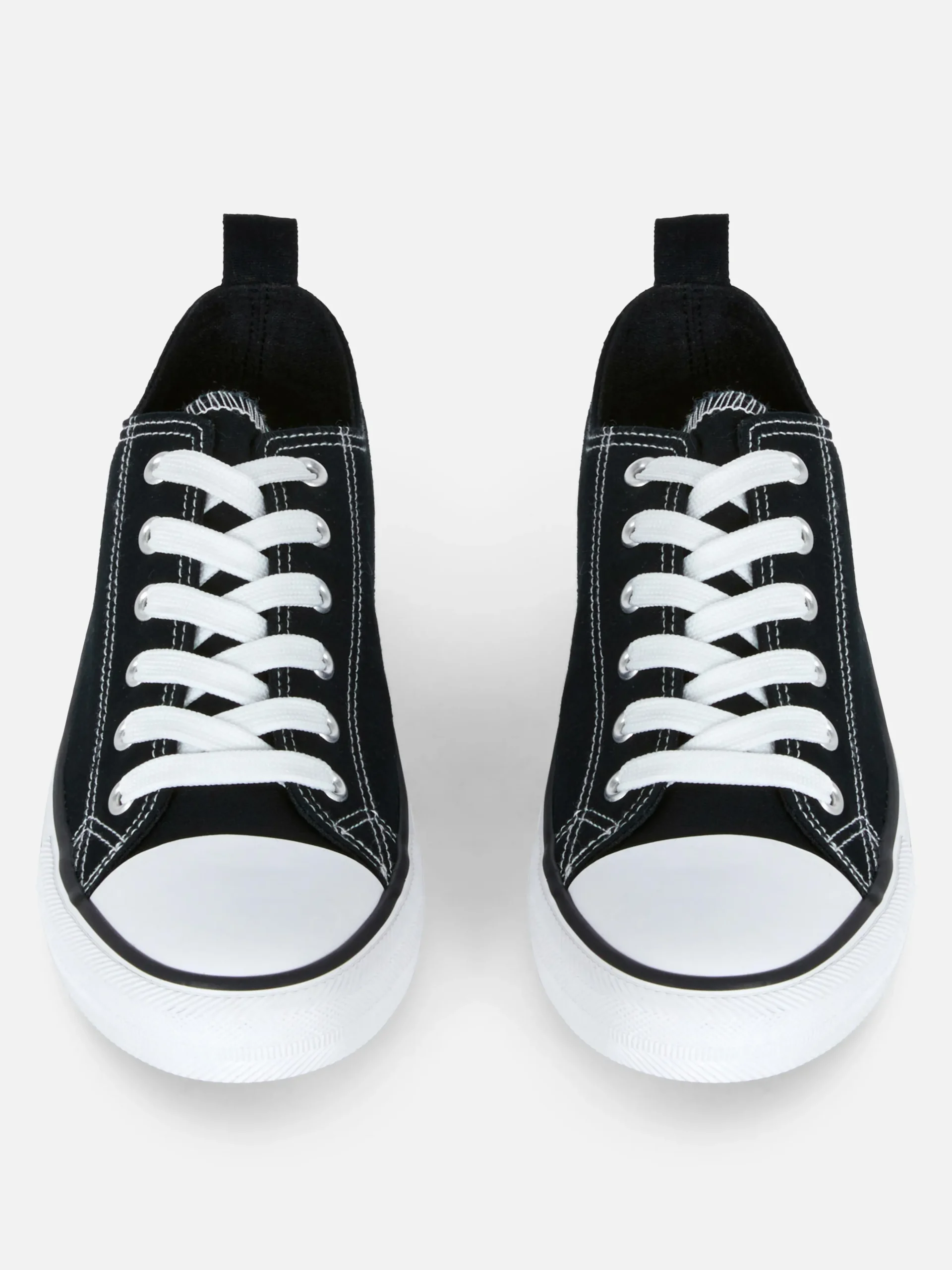 Calzado Deportivo De Lona De Caña Baja Clásicas