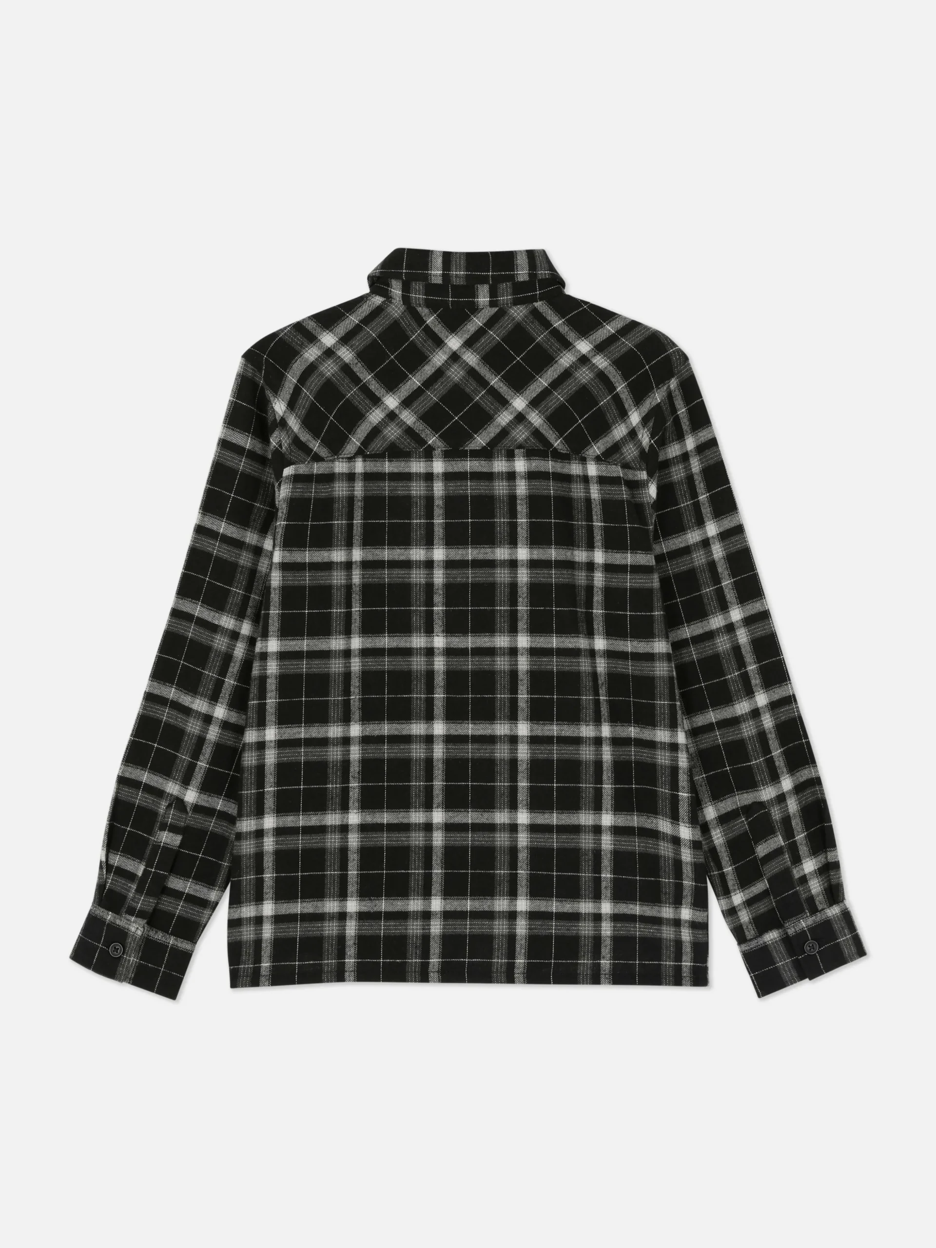 Camisa A Cuadros Con Botones