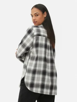 Camisa A Cuadros Con Botones