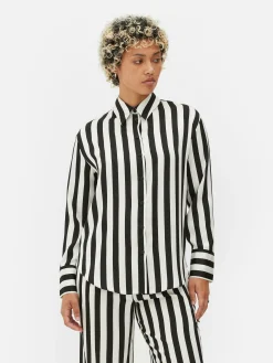 Camisa A Rayas Beetlejuice X Colleen Atwood