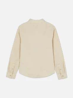 Camisa Con Botones Para Niño Mayor