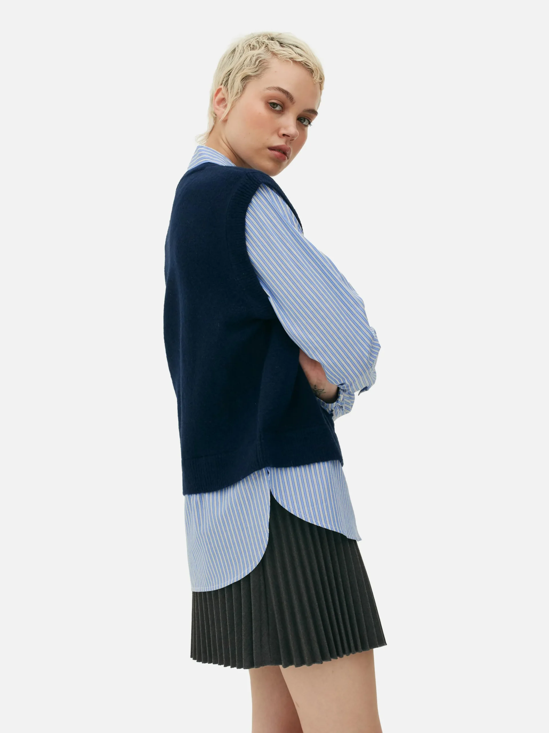 Camisa Con Chaleco 2 En 1