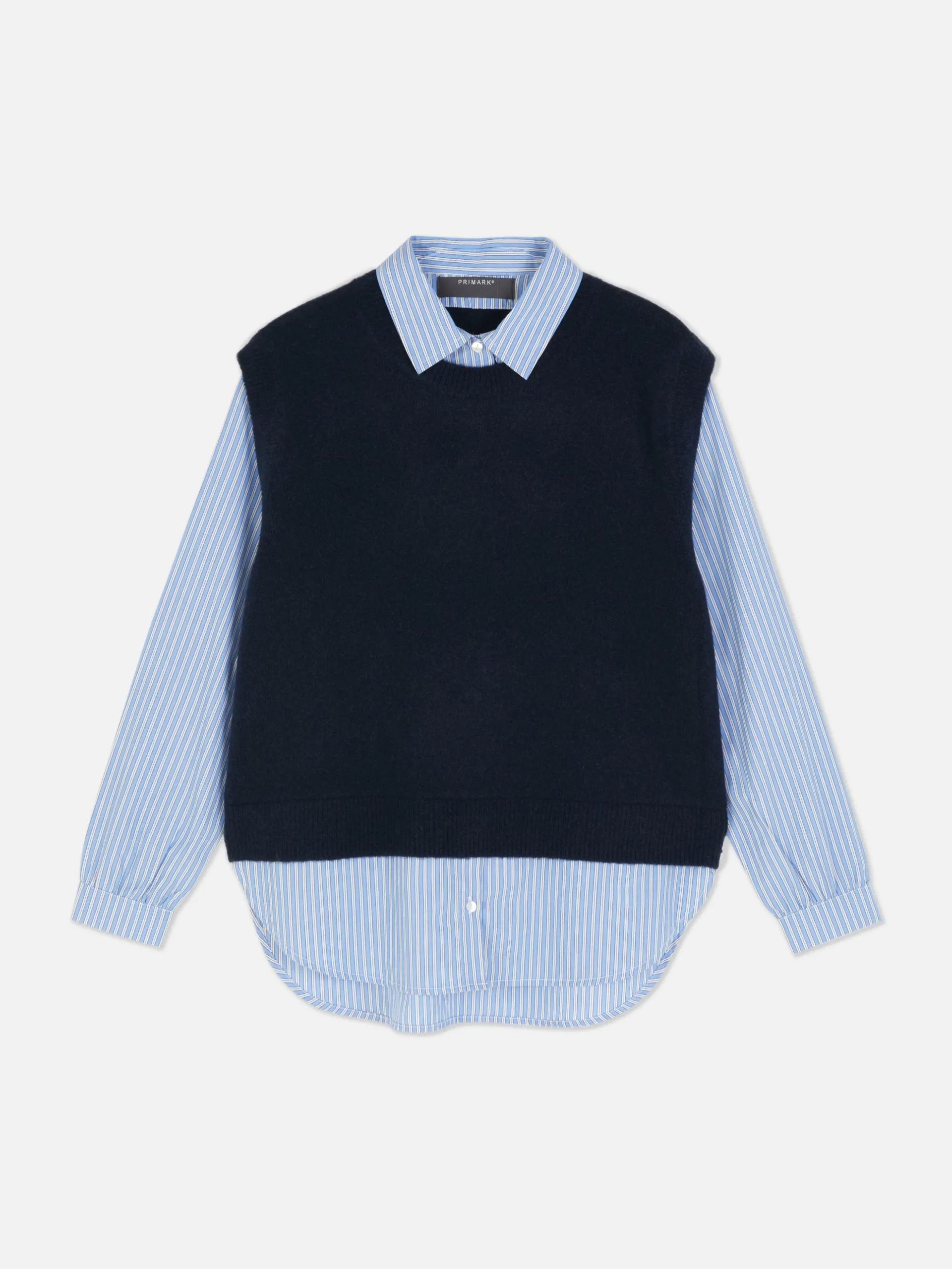 Camisa Con Chaleco 2 En 1