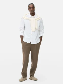 Camisa De Jacquard Con Manga Larga