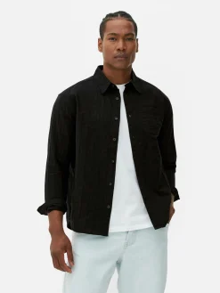 Camisa De Jacquard Con Manga Larga