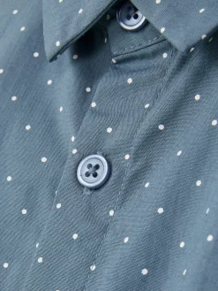 Camisa De Manga Corta Con Botones