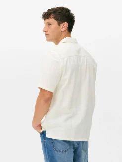 Camisa De Manga Corta Con Botones