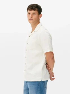 Camisa De Manga Corta Con Botones