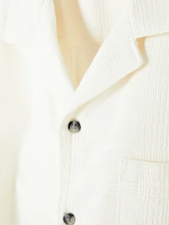 Camisa De Manga Corta Con Botones