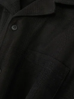 Camisa De Manga Corta Con Botones