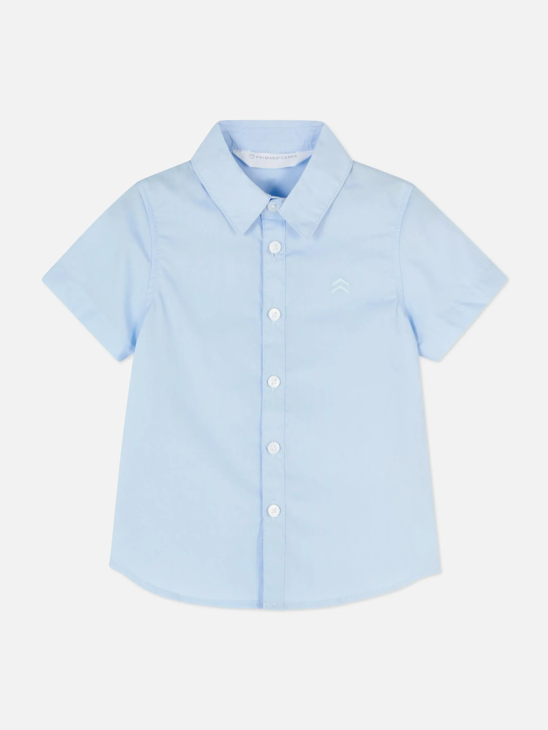 Camisa De Manga Corta De Popelina