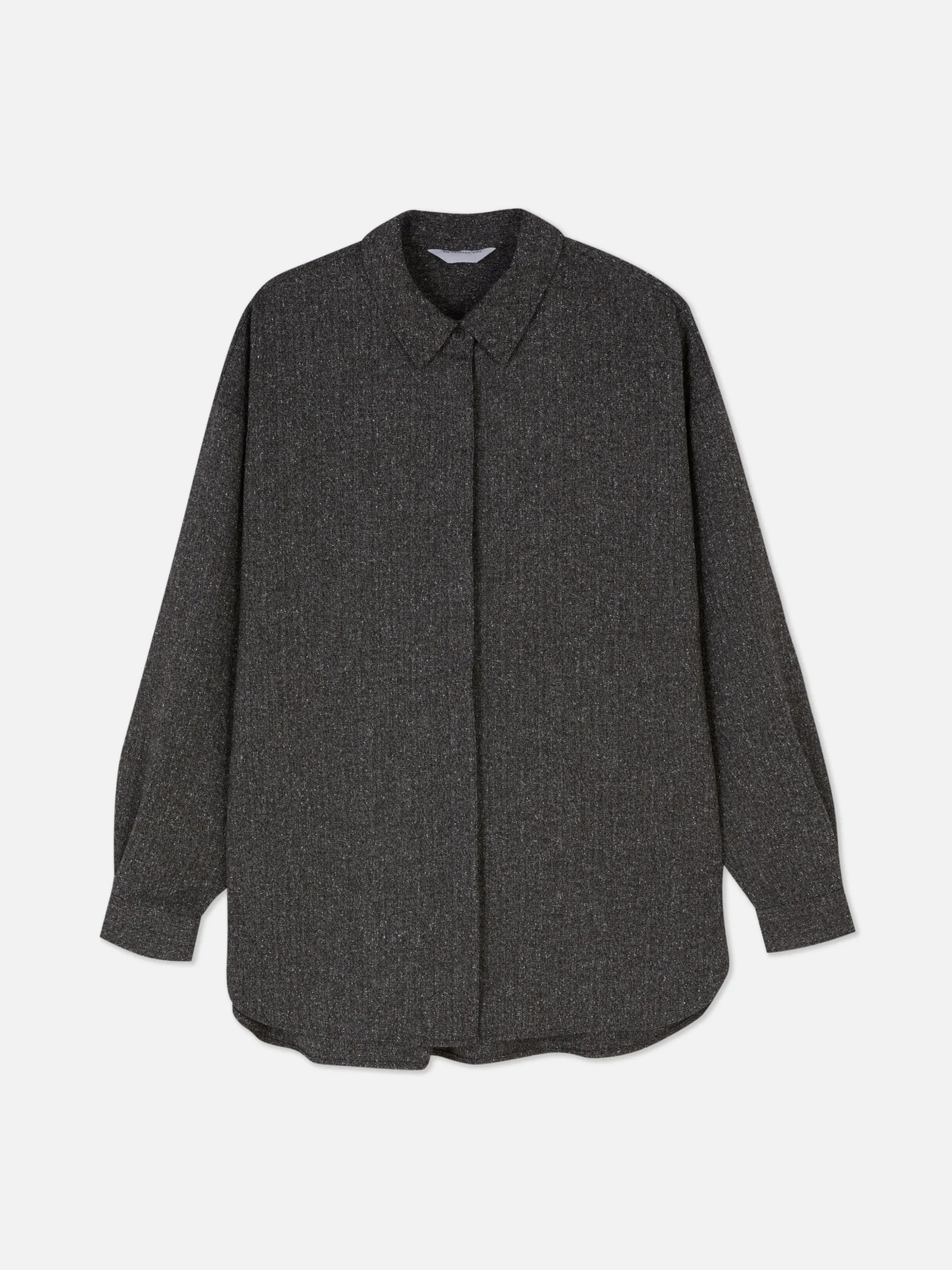 Camisa De Manga Larga Jaspeada De The Edit