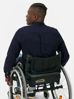 Camisa De Mangas Enrolladas Con Botones