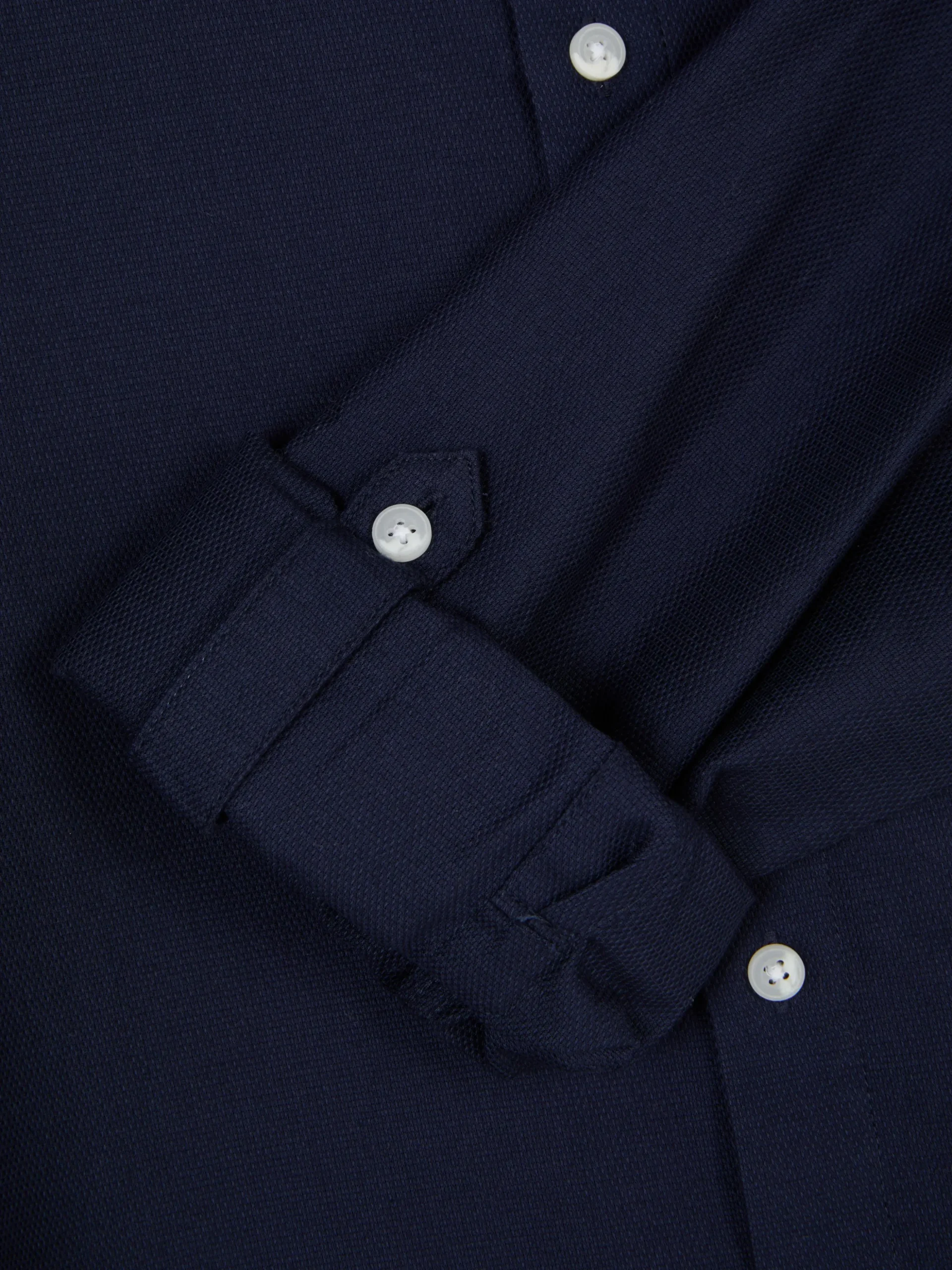 Camisa De Mangas Enrolladas Con Botones