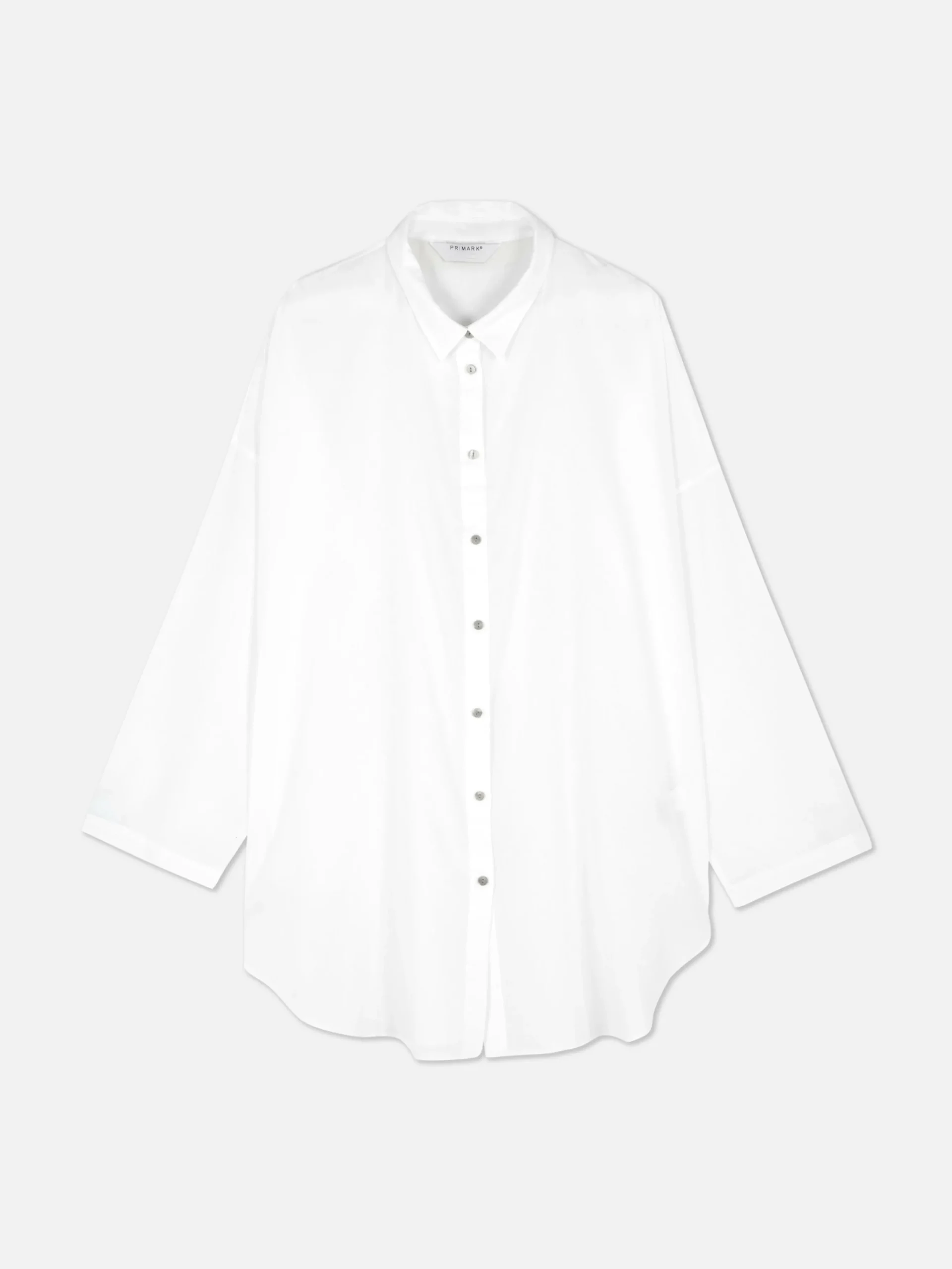 Camisa De Playa Ligera Con Botones