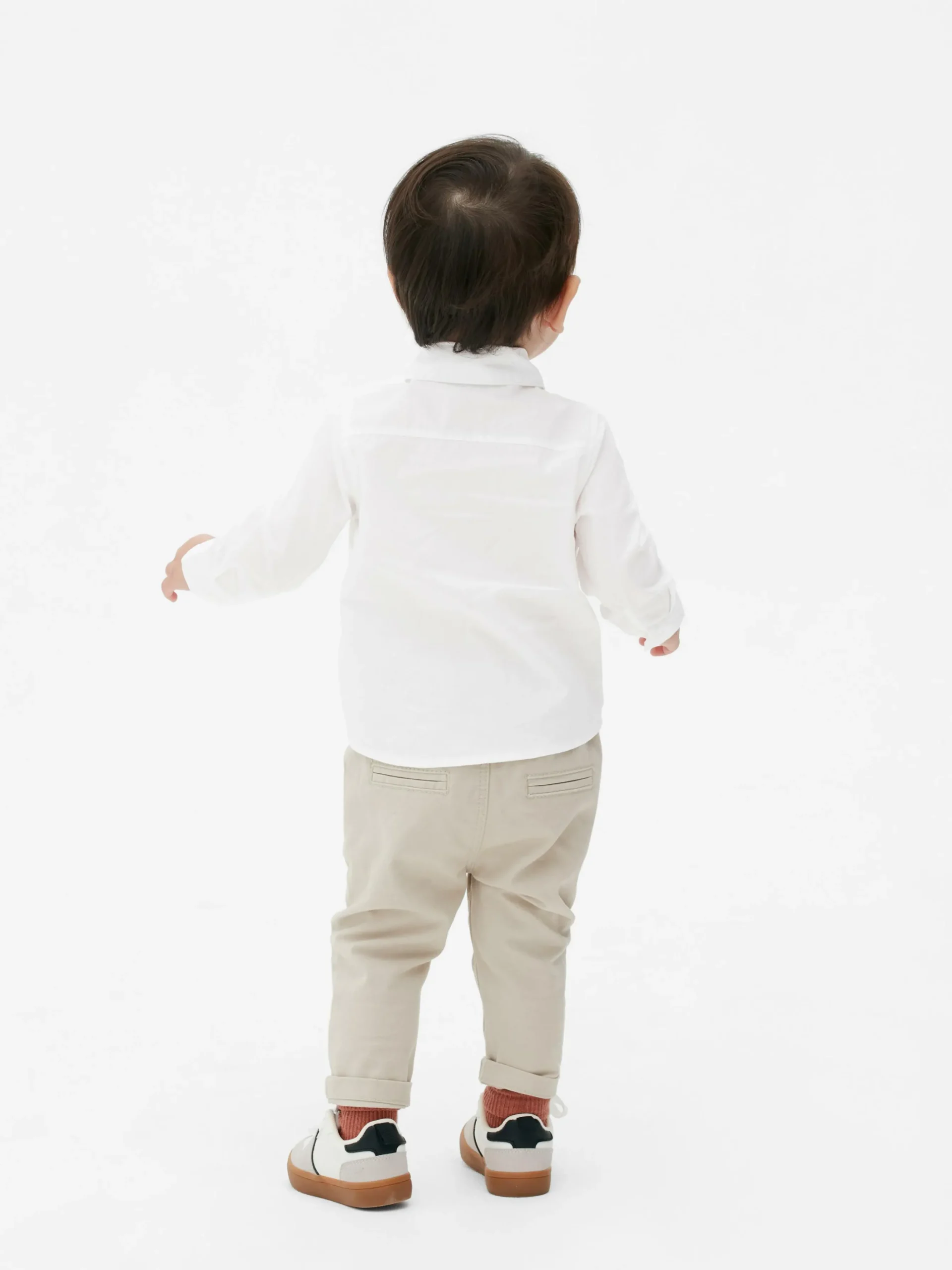 Camisa De Popelina De Manga Larga